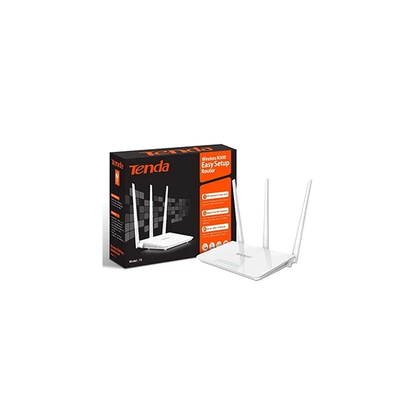 Tenda N300 Wireless Wi-Fi Router with High Power