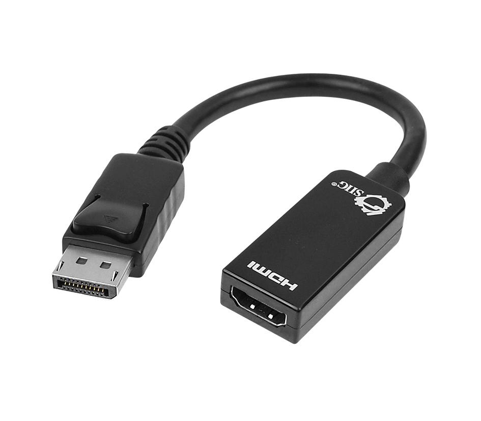 DisplayPort to HDMI Adapter Cable Black