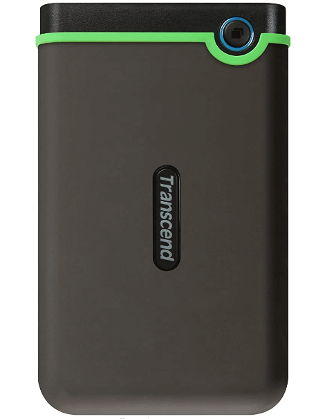 Transcend USB 3.1 Portable External Hard Drive 25M3 StoreJet 2TB