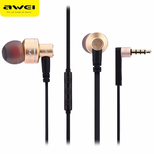 Awei ES 10TY Noise Isolation In-ear Headphones - Black view 3