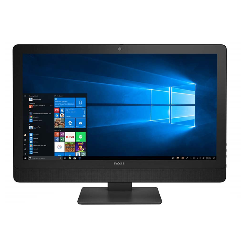 Dell Optiplex 9030 AIO Intel Core i5-4570S 2.9GHz 4GB RAM 500GB HDD DVDrw Webcam WiFi Silver Certified Refurbished 6 Months warranty view 2