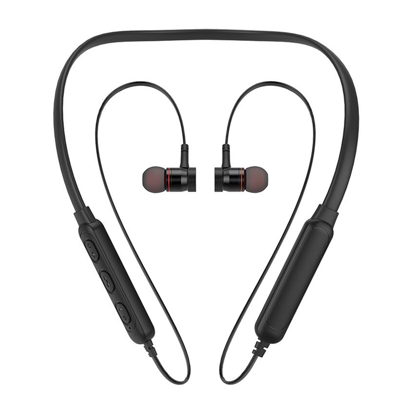 Generic Awei G10BL Outdoor Sports Fashion Neck Hanging Design Stereo Bass Bluetooth Earphone, Built-in Mic(Black)
