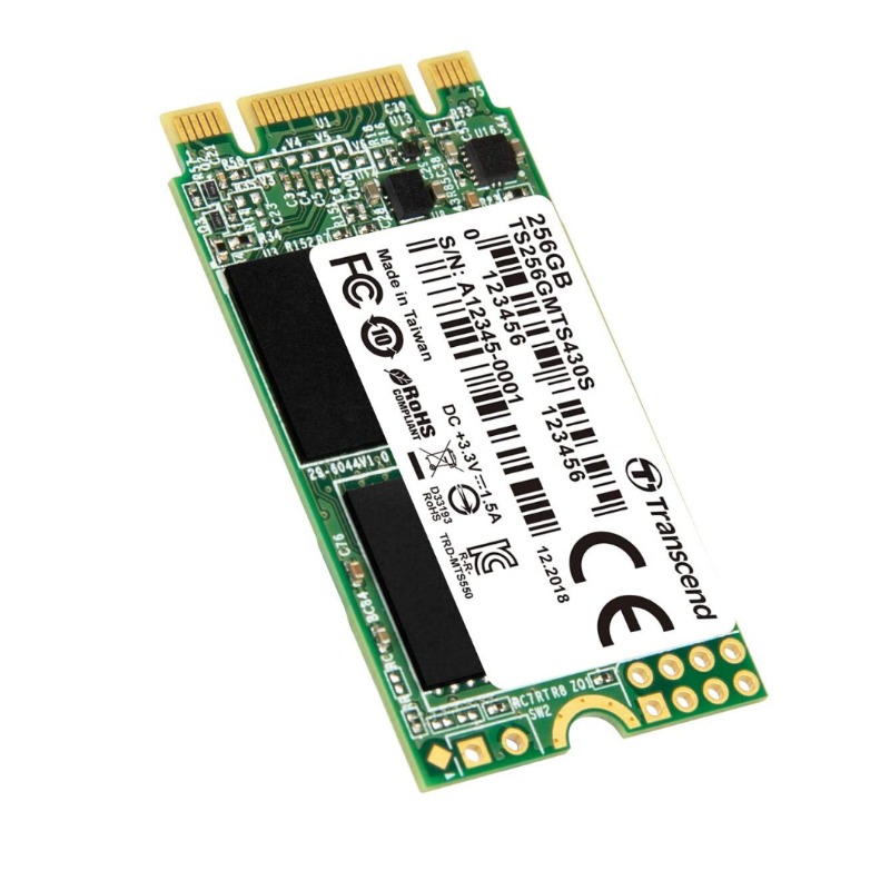 Transcend 256GB SATA III 6GB MTS430S 42 mm M.2 SSD